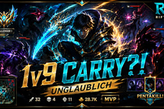 design high impact gaming thumbnails that get clicks