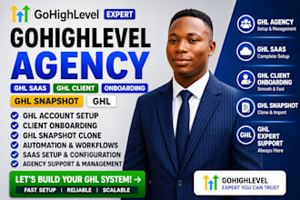 do gohighlevel agency ghl saas ghl client onbarding ghl snapshot ghl