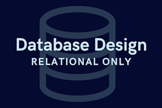 design,modify and optimize your sql relational database