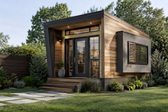 create tiny house project design for you