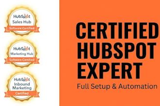 set up your hubspot CRM, sales, and marketing hub automations