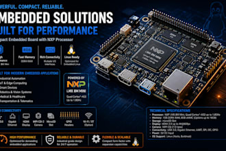nxp imx pcb design with yocto linux bsp and embedded firmware development