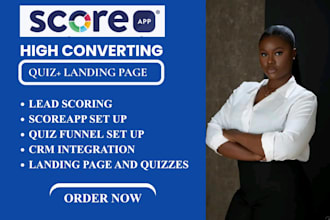 build scoreapp quiz funnel, scorecard or assessment for lead generation