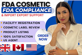 handle mocra cosmetic compliance, fda facility registration and product listing