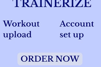 set up and organize your trainerize fitness coaching account