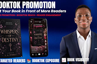 do booktok book promotion ebook marketing influencer video book rank