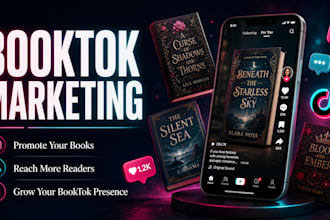 do booktok book promotion ebook marketing influencer video book rank