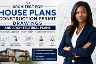 architect for house plans construction permit drawings and architectural plans