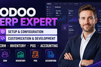 setup, customize odoo erp build odoo website redesign odoo accounting automation