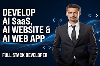 develop an ai mobile app, ai chatbot and website to app