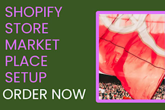 shopify store market place setup