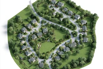 create real estate map, property location map