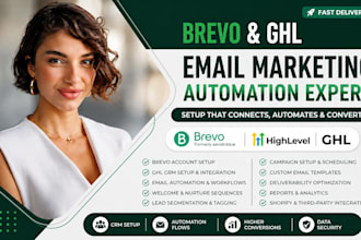 setup brevo sendinblue ghl automation email marketing automation and campaigns