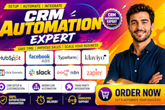 integrate hubspot facebook ads typeform kalviyo clickfunnels slack n8n zapier