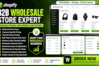 build shopify b2b wholesale store wholesale pricing bulk orders moq setup