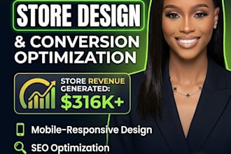 design a professional shopify store with on page seo