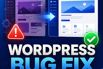 fix wordpress bugs elementor issues and website errors