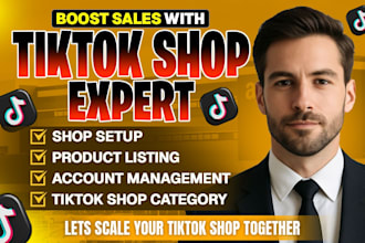 tiktok dropshipping, shop setup, tiktok shop integration, tiktok shop expert