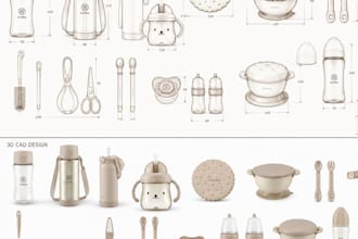 design baby formula makers, baby food feeders, travel feeding kits, straw cups