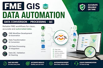 automate process and QA qc gis data using fme
