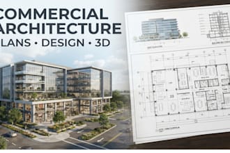create professional commercial architectural designs