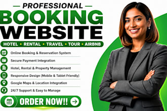 build wordpress booking website hotel booking travel website rental website