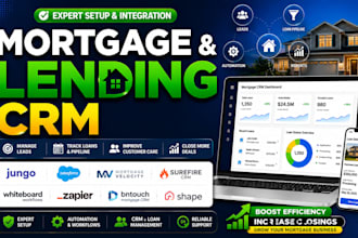 jungo salesforce mortgage velocify surefire CRM whiteboard zapier bntouch shape