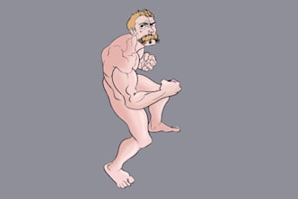 create a draw digital illustration