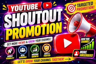 give your youtube channel a targeted shoutout promotion
