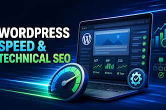 optimize wordpress speed technical SEO and core web vitals