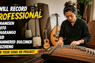 record shamisen koto charango oud guzheng and hammered dulcimer