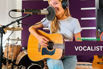 capture female kpop vocals for female rnb singer, indie, pop song edm singer