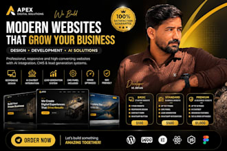 build modern business websites