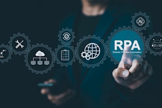 automate manual workflows and repetitive tasks using uipath rpa bots power auto