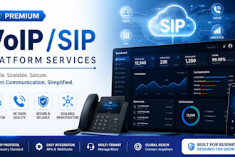 develop custom voip IVR sip trunking and dtmf systems