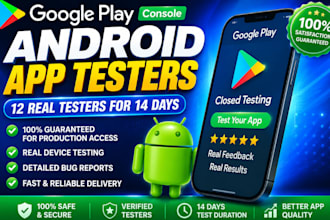12 testers 20 testers user testing google play console closed testing 12 tester