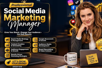 social media marketing manager social media content creator social media manage
