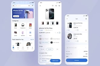 develop a marketplace app, multivendor app, classified app or shopping app