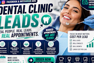dental clinic leads dental clinic marketing website dental clinic facebook ads
