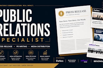 provide strategic public relations media relations and PR consulting