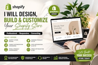 build shopify store design shopify store redesign shopify website design