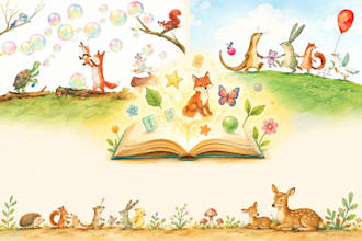 design personalized montessori reading comprehension ebooks for children