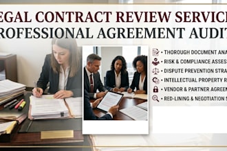 review legal contracts and agreements