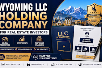 set up your wyoming llc holding company for real estate