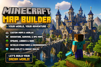 build custom minecraft minecraft castle minecraft survival map as your builder