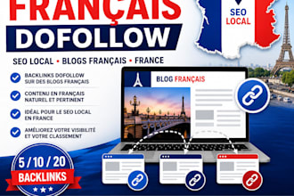 create french backlinks on dofollow fr blogs for local seo in france