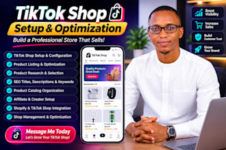 tik tok shop set up tiktok affiliate influencer marketing shopify dropshipping