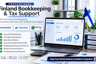 do finland bookkeeping procountor netvisor vat and mytax tax support