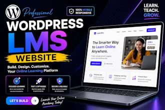 wordpress lms website learndash elearning website wordpress lms tutor lms pro