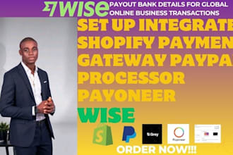ltd llc business shopify payment payoneer paypal wise